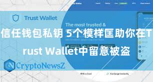 信任钱包私钥 5个模样匡助你在Trust Wallet中留意被盗